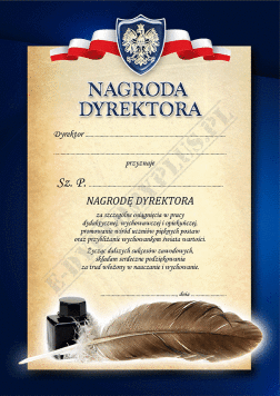 Nagroda Dyrektora A4 dla nauczycieli