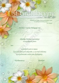 List gratulacyjny