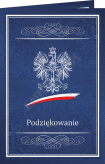 Podziękowanie z orłem