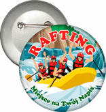 Przypinka "RAFTING"