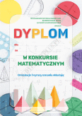 Dyplom za konkurs matematyczny