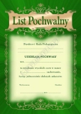 List Pochwalny