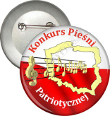 Przypinka "Konkurs Pieśni Patriotycznej"