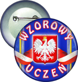 Przypinka "Wzorowy Uczeń"