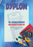 Dyplom za konkurs matematyczny