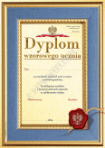 Dyplom wzorowego ucznia