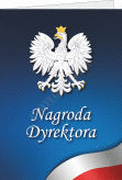 Etui "Nagroda Dyrektora" z orłem białym