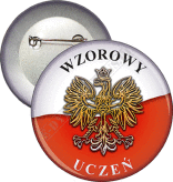 Przypinka "Wzorowy Uczeń"