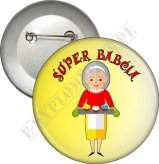 Przypinka "Super Babcia"