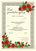 List gratulacyjny