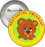 Przypinka "Przyjaciel Zwierząt"