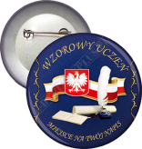 Przypinka "Wzorowy Uczeń"