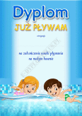 Dyplom "Już pływam"