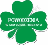 Koniczynka grawerowana laserowo