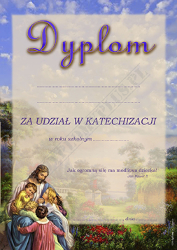 Dyplom katechizacji