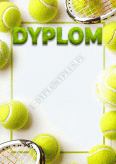 Dyplom "Tenis ziemny"