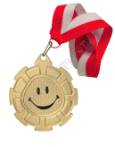 Medal "Słoneczko" z wstążką