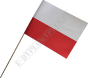 Chorągiewka biało-czerwona polska