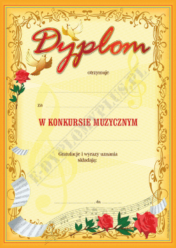 Dyplom muzyczny