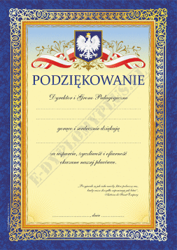 Podziękowanie